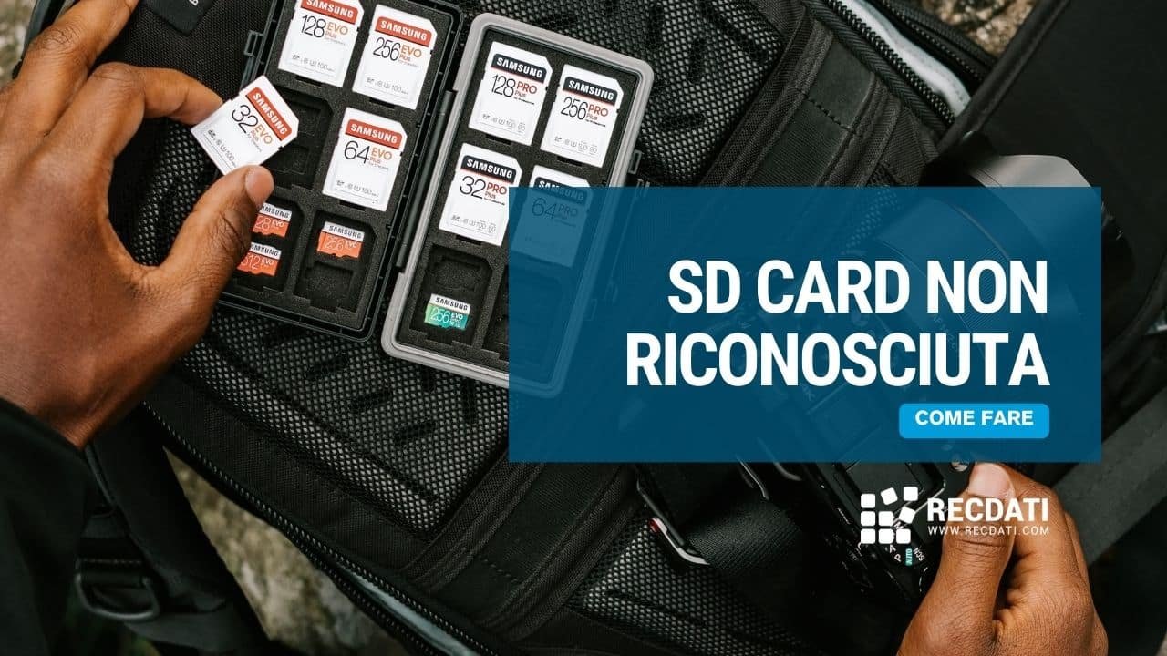 SD Card non Riconosciuta! Come Risolvere il Problema