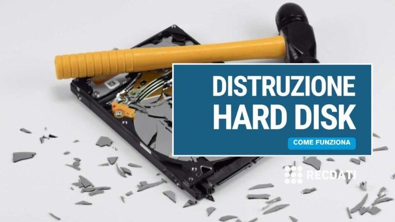 Come Distruggere Un Hard Disk Senza Smontarlo